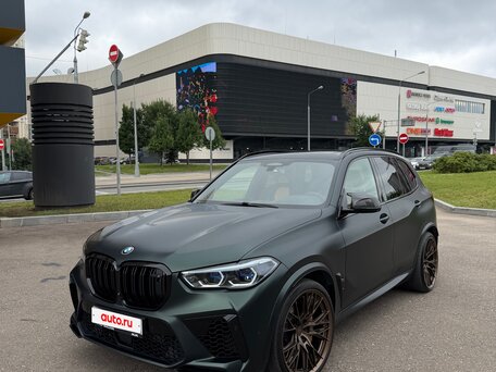 2020 BMW X5 M Competition III (F95), синий, 7850000 рублей, вид 2
