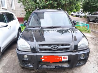 2006 Hyundai Tucson I, чёрный, 550000 рублей, вид 1