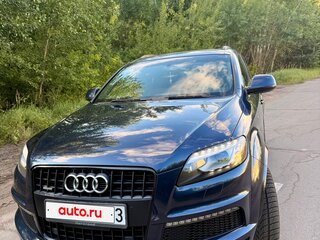 2012 Audi Q7 I (4L) Рестайлинг, синий, 2200000 рублей, вид 3