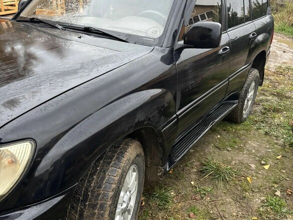 2001 Lexus LX 470 II, чёрный, 1050000 рублей - вид 5