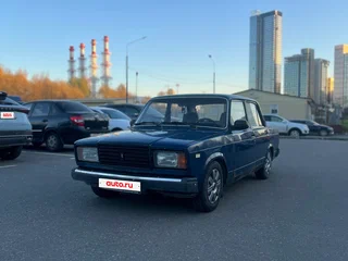 2009 Lada (ВАЗ) 2107, синий, 130000 рублей, вид 1