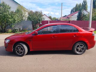 2008 Mitsubishi Lancer X, красный, 657000 рублей, вид 3