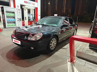 2008 Hyundai Sonata ТагАЗ IV (EF) Рестайлинг, чёрный, 565000 рублей, вид 1