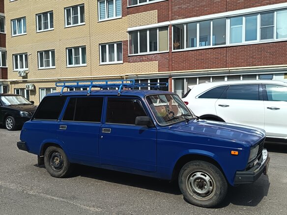 2007 Lada (ВАЗ) 2104, синий, 100000 рублей