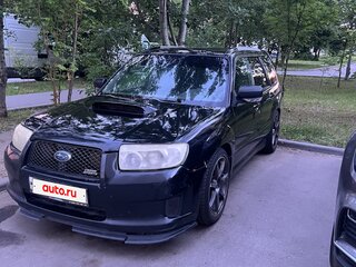 2007 Subaru Forester II Рестайлинг, чёрный, 720000 рублей, вид 1