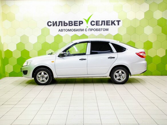 2015 Lada (ВАЗ) Granta I, серебристый, 479000 рублей - вид 6