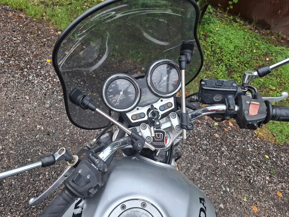 2001 Honda CB 400 Super Four, серебристый, 315000 рублей - вид 6