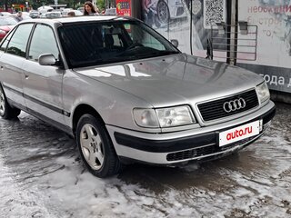 1994 Audi 100 IV (C4), серебристый, 420000 рублей, вид 4