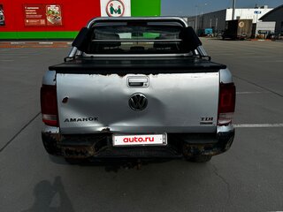 2013 Volkswagen Amarok Double Cab part-time I, серебристый, 990000 рублей, вид 4