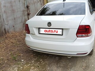 2018 Volkswagen Polo V Рестайлинг, белый, 1050000 рублей, вид 3