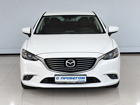 2015 Mazda 6 III (GJ) Рестайлинг, белый, 1750000 рублей, вид 2