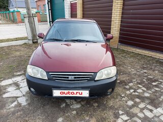2006 Kia Spectra I Рестайлинг 2, красный, 179000 рублей, вид 1