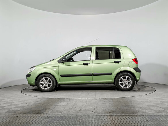 2008 Hyundai Getz I Рестайлинг, зелёный, 521000 рублей - вид 7