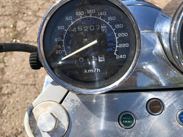 1996 Honda Magna, чёрный, 415000 рублей - вид 4