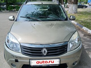 2010 Renault Sandero I, бежевый, 450000 рублей, вид 2