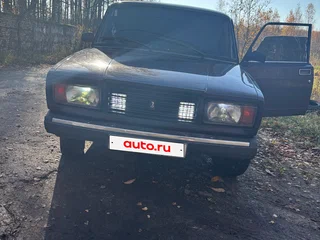 1997 Lada (ВАЗ) 2107, фиолетовый, 130000 рублей, вид 2