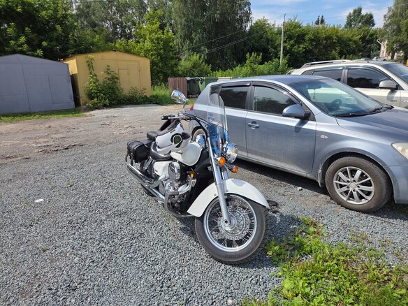 2007 Honda Shadow 750, бежевый, 400000 рублей - вид 7