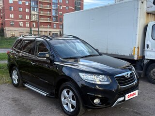 2011 Hyundai Santa Fe II Рестайлинг, чёрный, 1380000 рублей, вид 3