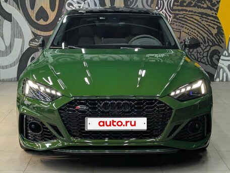 2021 Audi RS 5 II (F5) Рестайлинг, зелёный, 8999000 рублей, вид 2