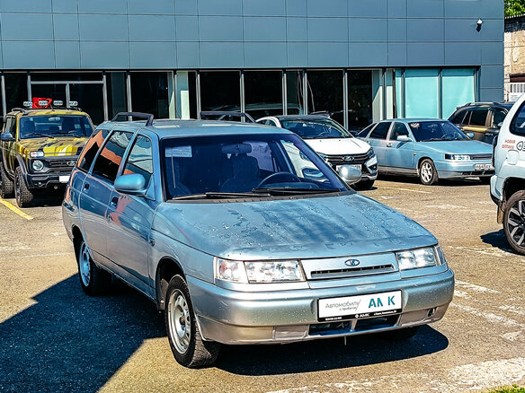 2001 Lada (ВАЗ) 2111, серебристый - вид 1