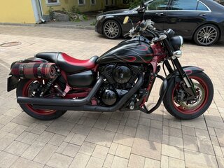 2007 Kawasaki VN1600 Vulcan, чёрный, 700000 рублей, вид 2
