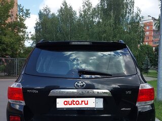 2011 Toyota Highlander II (XU40) Рестайлинг, чёрный, 2100000 рублей, вид 5