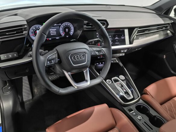 2025 Audi A3 35 TFSI IV (8Y) Рестайлинг, серый - вид 11