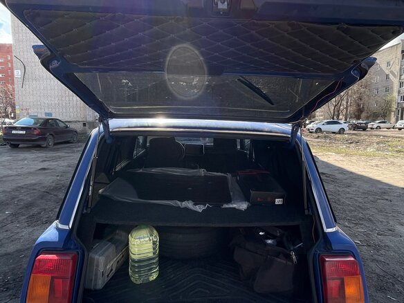 2005 Lada (ВАЗ) 2104, синий, 150000 рублей - вид 10