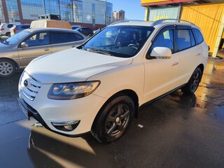 2010 Hyundai Santa Fe II Рестайлинг, белый, 1350000 рублей, вид 1
