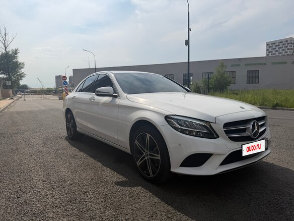 2020 Mercedes-Benz C-Класс 220 d IV (W205) Рестайлинг, белый - вид 4