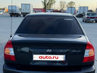 2008 Hyundai Accent ТагАЗ II, чёрный, 349000 рублей, вид 4