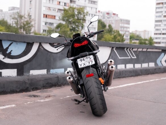 2003 Kawasaki Z 1000, чёрный, 400000 рублей - вид 7