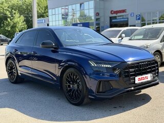 2019 Audi Q8 45 TDI I (4M), синий, 4599000 рублей, вид 1
