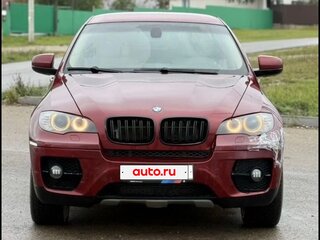 2008 BMW X6 50i 6-speed I (E71), красный, 1299000 рублей, вид 2
