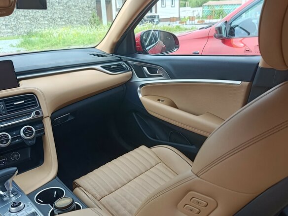 2020 Genesis G70 I Рестайлинг, красный, 3200000 рублей - вид 6