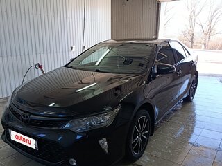 2017 Toyota Camry VII (XV50) Рестайлинг 2, чёрный, 2175000 рублей, вид 1