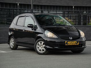 2007 Honda Jazz I Рестайлинг, чёрный, 560000 рублей, вид 1