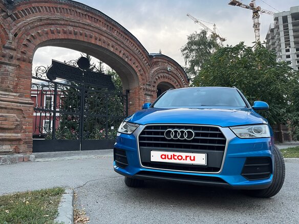 2015 Audi Q3 I (8U) Рестайлинг, голубой, 1750000 рублей