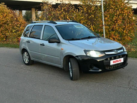 2013 Lada (ВАЗ) Kalina II, серебристый, 240000 рублей, вид 2
