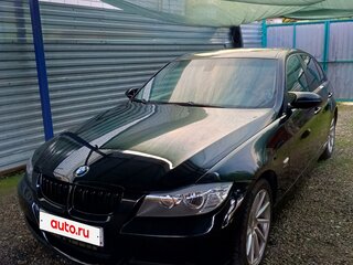 2007 BMW 3 серии 318i V (E90/E91/E92/E93), чёрный, 1300000 рублей, вид 2
