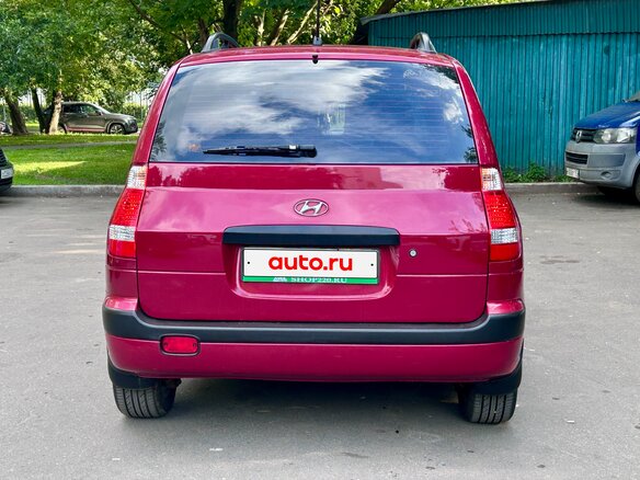 2006 Hyundai Matrix I Рестайлинг, красный - вид 4