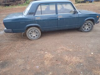 2007 Lada (ВАЗ) 2107, зелёный, 160000 рублей, вид 4