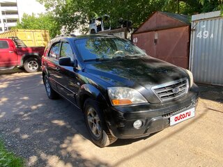 2008 Kia Sorento I Рестайлинг, чёрный, 580000 рублей, вид 3