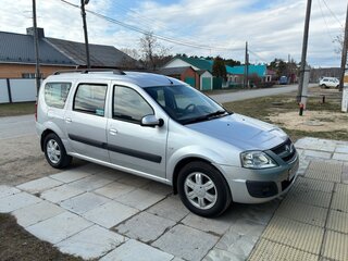 2014 Lada (ВАЗ) Largus I, серебристый, 750000 рублей, вид 4
