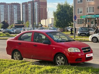 2008 Chevrolet Aveo I Рестайлинг, красный, 599000 рублей, вид 3