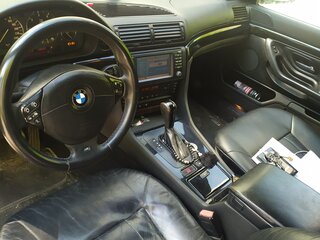 1998 BMW 7 серии 730d III (E38) Рестайлинг, синий, 750000 рублей, вид 3