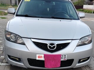 2007 Mazda 3 4-speed I (BK) Рестайлинг, серебристый, 550000 рублей, вид 2