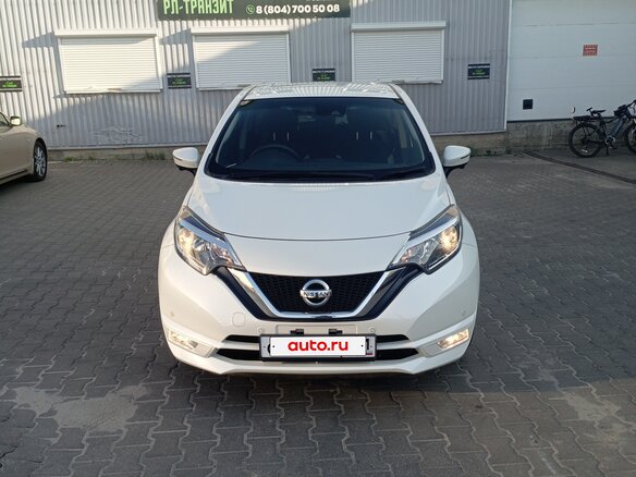 2020 Nissan Note II Рестайлинг, белый, 1440000 рублей