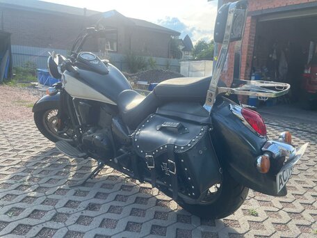 2012 Kawasaki VN900 Vulcan, серебристый, 500000 рублей, вид 4