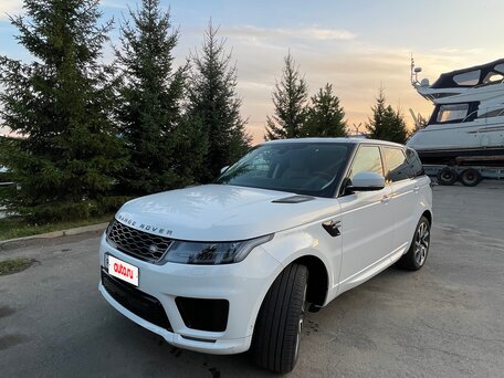 2021 Land Rover Range Rover Sport II Рестайлинг, белый, 8700000 рублей, вид 1